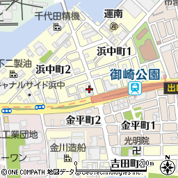 ＥＸＣＥＬ　ＳＱＵＡＲＥ　ＭＩＳＡＫＩＫＯＨＥＮ周辺の地図