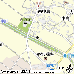 愛知県田原市神戸町前田周辺の地図