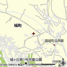 奈良県大和郡山市城町261周辺の地図