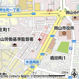 岡山画像診断センター周辺の地図