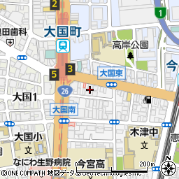 株式会社コスモスプリマリエ　大阪支部周辺の地図