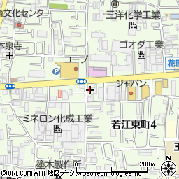 株式会社信貴山養蜂園周辺の地図