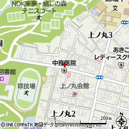 兵庫県明石市上ノ丸3丁目14-8周辺の地図