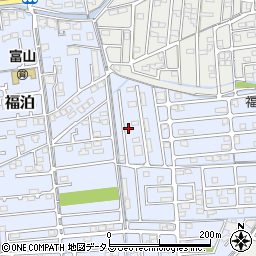 岡山県岡山市中区福泊3-17周辺の地図