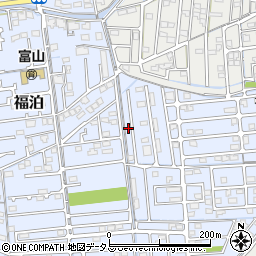 岡山県岡山市中区福泊3-9周辺の地図