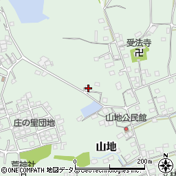 岡山県倉敷市山地529周辺の地図