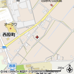 三重県名張市西原町2695周辺の地図