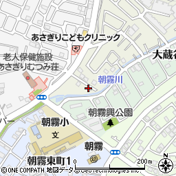 兵庫県明石市朝霧北町1116-12周辺の地図