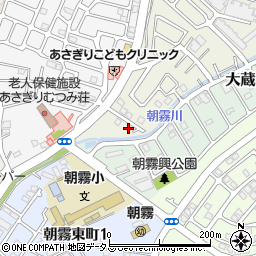 兵庫県明石市朝霧北町1116-11周辺の地図