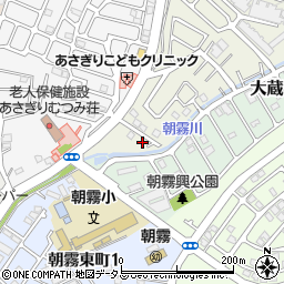 兵庫県明石市朝霧北町1116-11周辺の地図