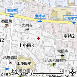 日本バプテスト連盟　関西黎明キリスト教会周辺の地図