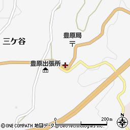 奈良県山辺郡山添村三ケ谷978周辺の地図