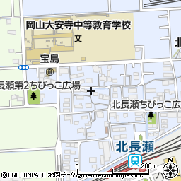 岡山県岡山市北区北長瀬本町26-37周辺の地図