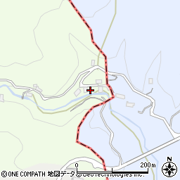 奈良県生駒郡平群町鳴川261周辺の地図