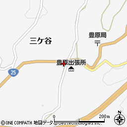 奈良県山辺郡山添村三ケ谷1057周辺の地図