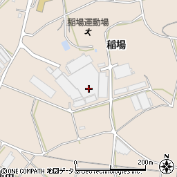 愛知県田原市加治町（稲場）周辺の地図