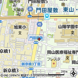 岡山肥薬株式会社周辺の地図