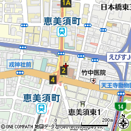 タイムズ日本橋第１０駐車場周辺の地図