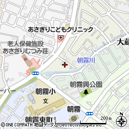兵庫県明石市朝霧北町1116-8周辺の地図