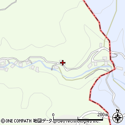 奈良県生駒郡平群町鳴川243周辺の地図