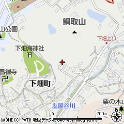 兵庫県神戸市垂水区下畑町北谷周辺の地図