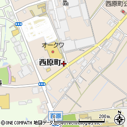 三重県名張市西原町2439周辺の地図