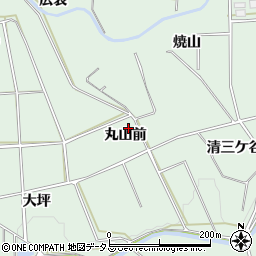 愛知県田原市六連町丸山前周辺の地図