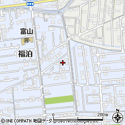 岡山県岡山市中区福泊93-25周辺の地図