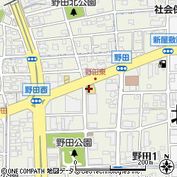 岡山ダイハツ販売本社周辺の地図