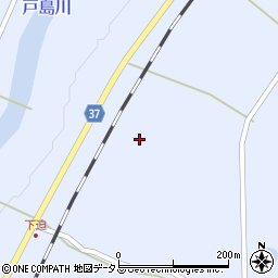 広島県安芸高田市甲田町上小原612周辺の地図