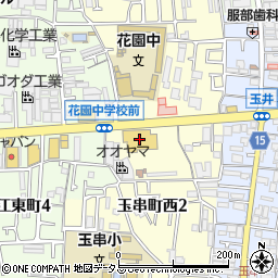業務スーパー玉串店周辺の地図