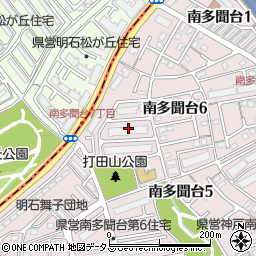 県営南多聞台第４住宅周辺の地図