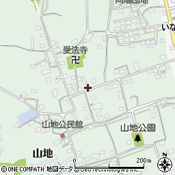 岡山県倉敷市山地276-1周辺の地図