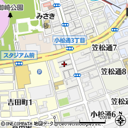 兵庫県神戸市兵庫区浜山通周辺の地図