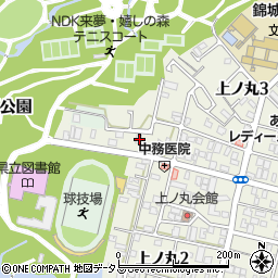 兵庫県明石市上ノ丸3丁目14-52周辺の地図