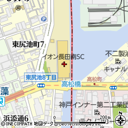 ＴＨＲＥＥＰＰＹイオン長田南ＳＣ店周辺の地図