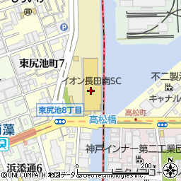 サーティワンアイスクリームイオン長田南店周辺の地図