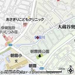 兵庫県明石市朝霧北町1112-2周辺の地図