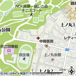 兵庫県明石市上ノ丸3丁目14-51周辺の地図