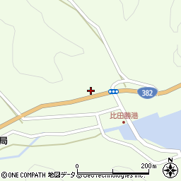 長崎県対馬市上対馬町比田勝854周辺の地図