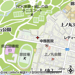 兵庫県明石市上ノ丸3丁目14-50周辺の地図
