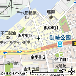 ＣａｎａｌＣｏｕｒｔＡｒａｋａｗａ周辺の地図