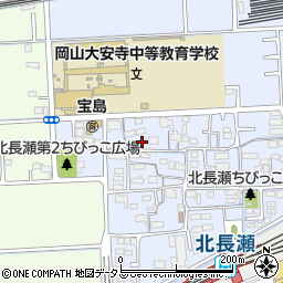 岡山県岡山市北区北長瀬本町20-22周辺の地図