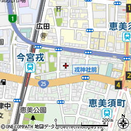 南大阪住研株式会社周辺の地図