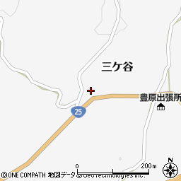 奈良県山辺郡山添村三ケ谷1075周辺の地図