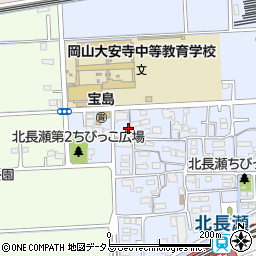 岡山県岡山市北区北長瀬本町20-26周辺の地図