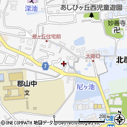 奈良県大和郡山市柳町363周辺の地図