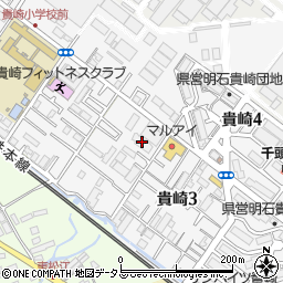 デュオプレステージ明石貴崎プロムナーレ周辺の地図