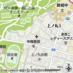 兵庫県明石市上ノ丸3丁目14-1周辺の地図
