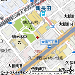 ファンキーポリス新長田周辺の地図